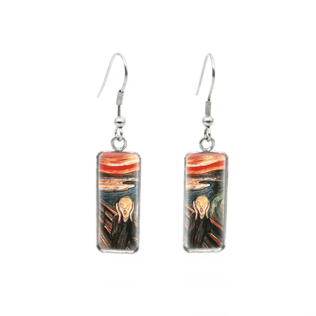 Van Gogh Artworks Glass Earrings - PAP Art Store