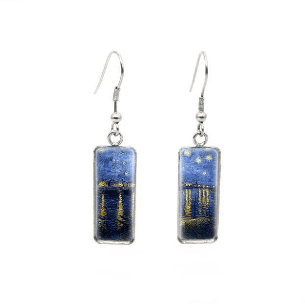 Van Gogh Artworks Glass Earrings - PAP Art Store