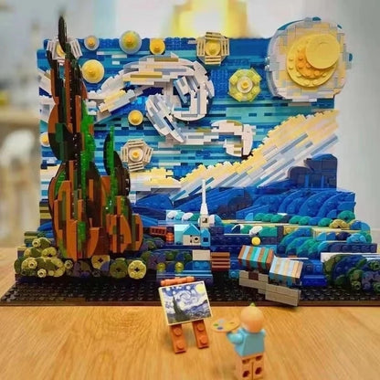 The Starry Night Lego Set