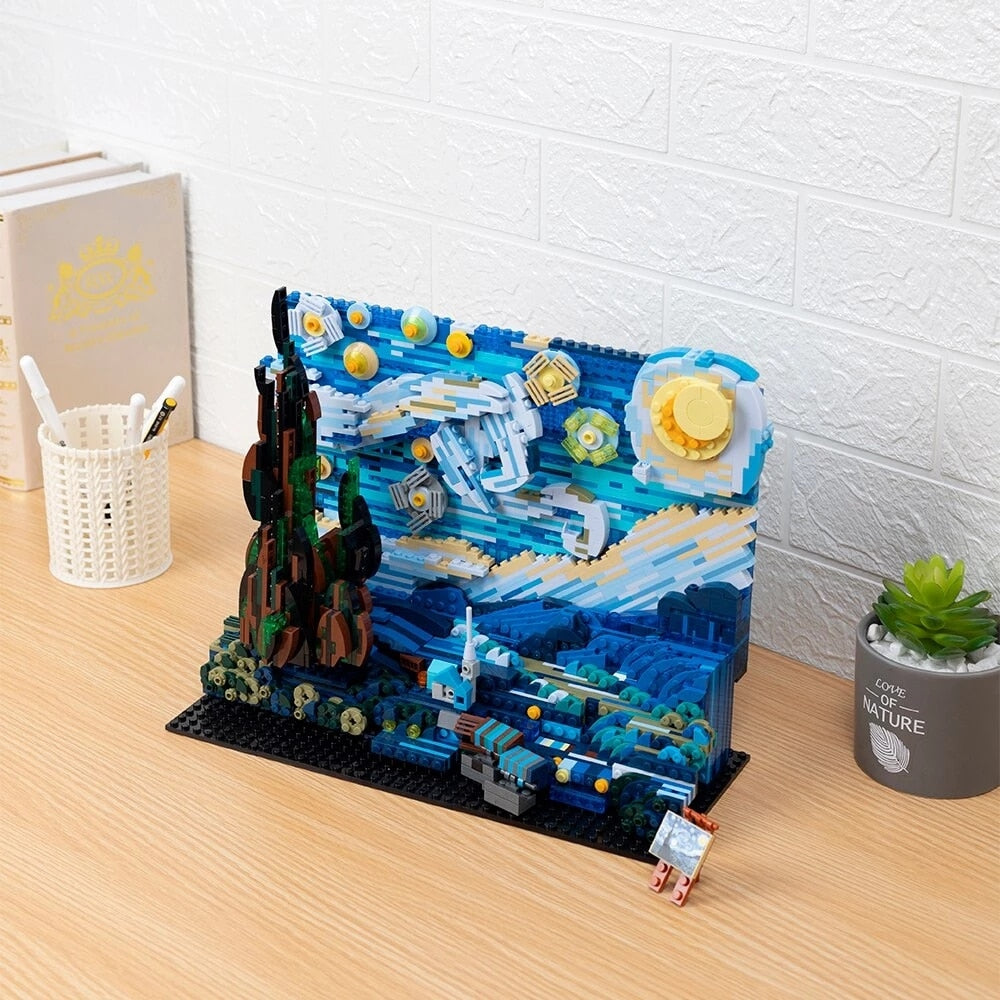 The Starry Night Lego Set