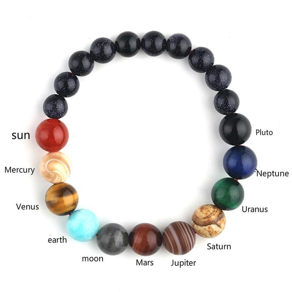 Natural Stone Solar System Chakra Bracelet - PAP Art Store