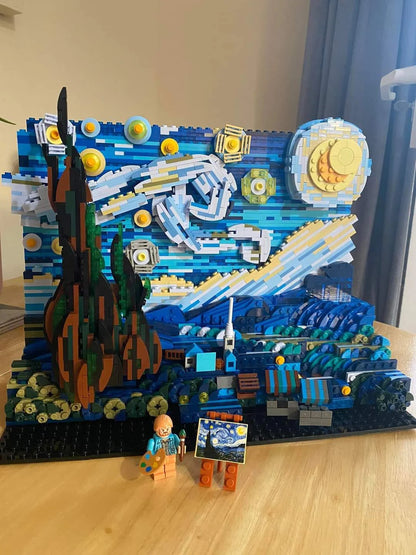 The Starry Night Lego Set