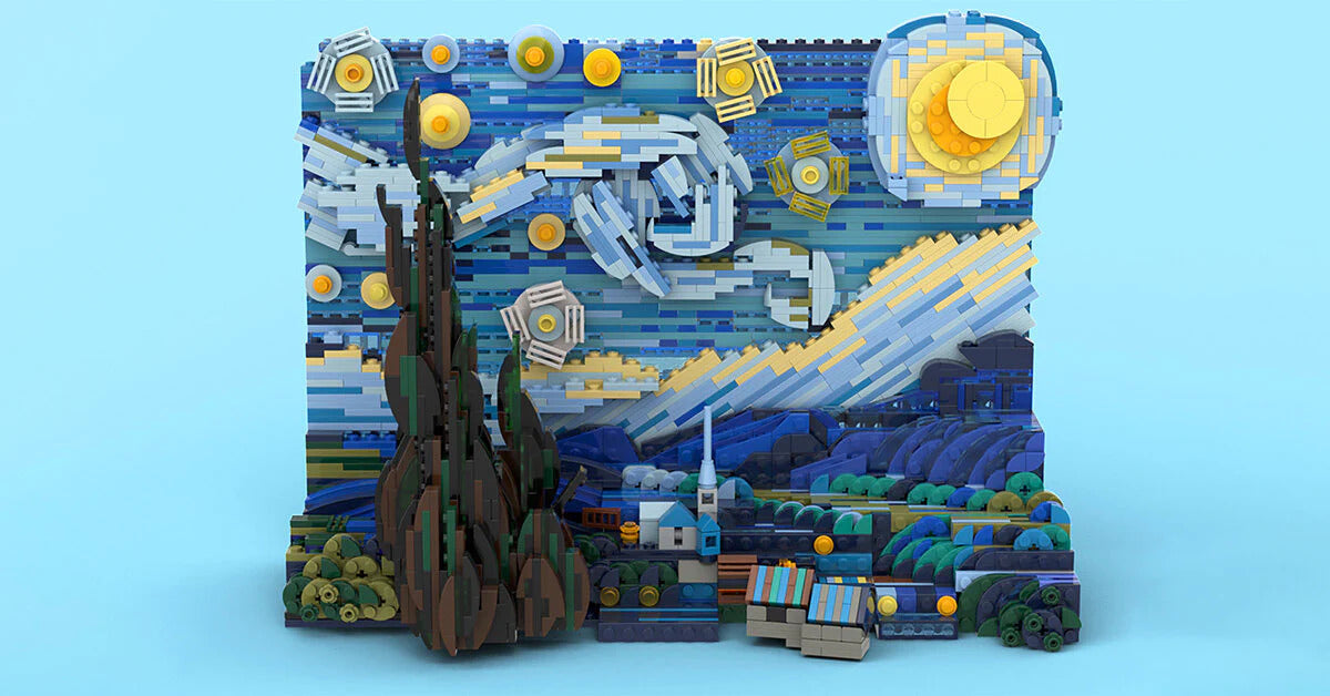 The Starry Night Lego Set