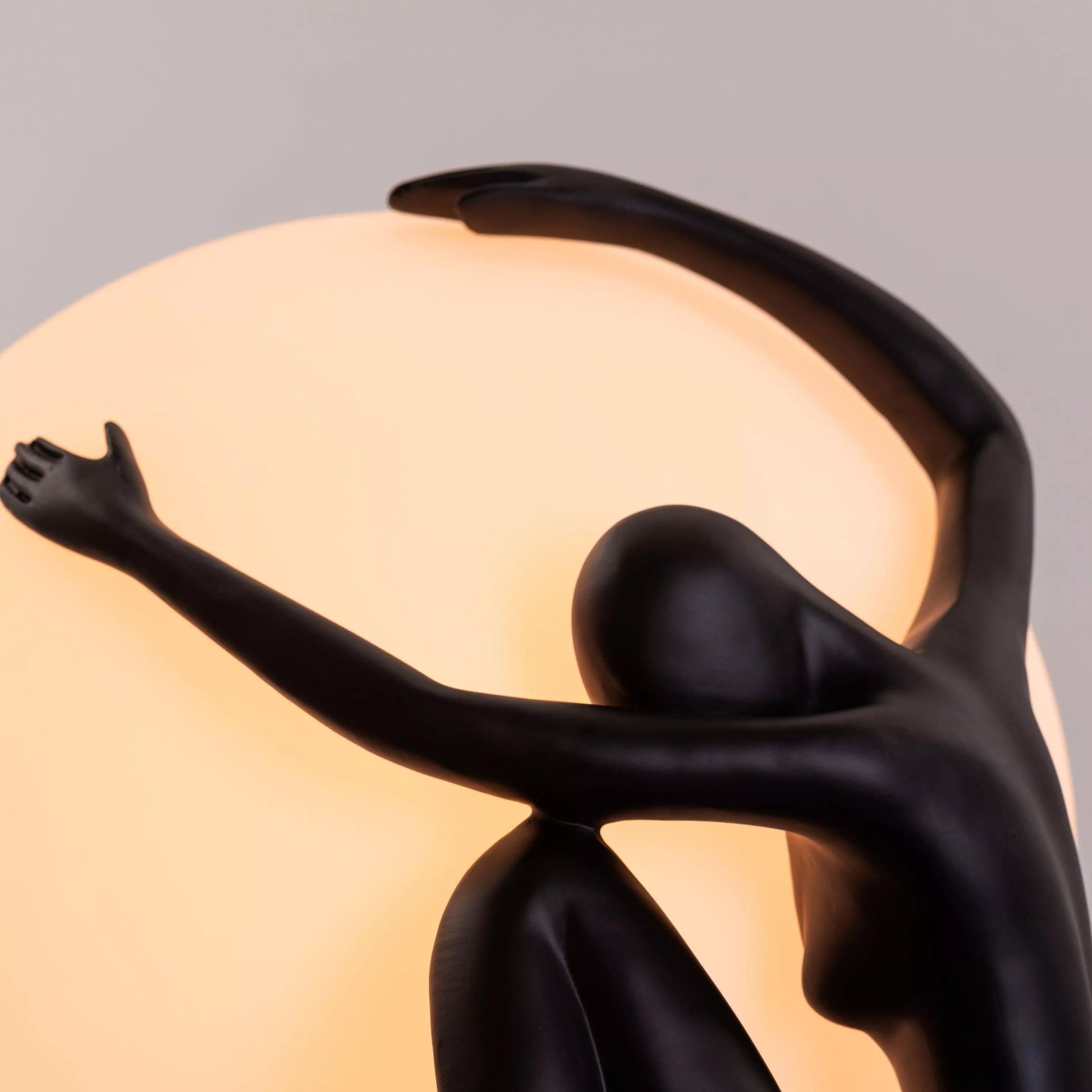 Humanoid Sculpture Moon Table Lamp - PAP Art Store