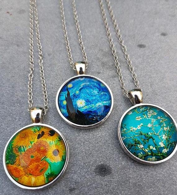 Vincent van Gogh Inspired Necklace - Art Store