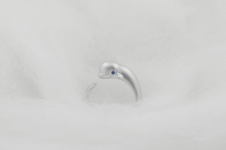 Baby Beluga Whale Ring - PAP Art Store