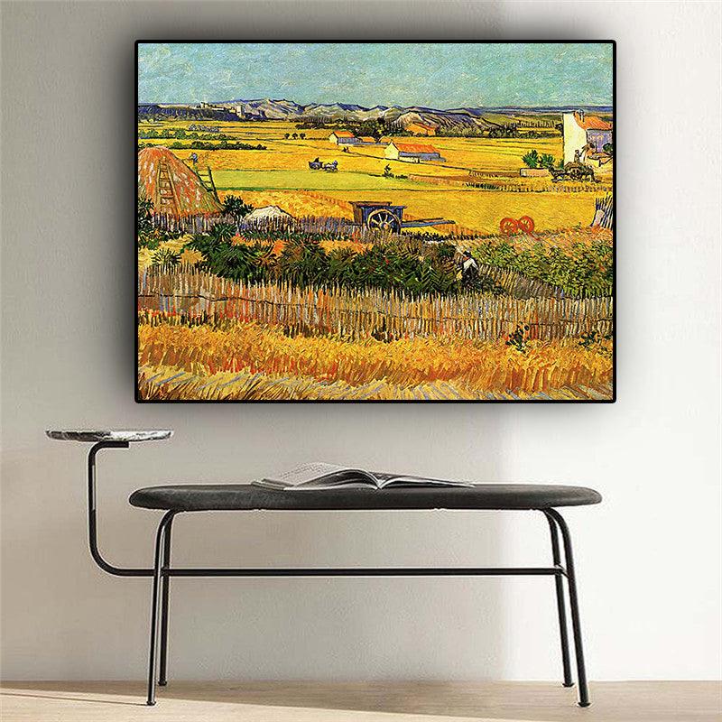 Van Gogh 'The Harvest' Wall Art - Art Store