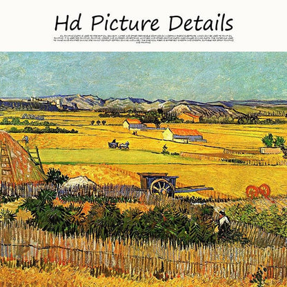 Van Gogh 'The Harvest' Wall Art - Art Store