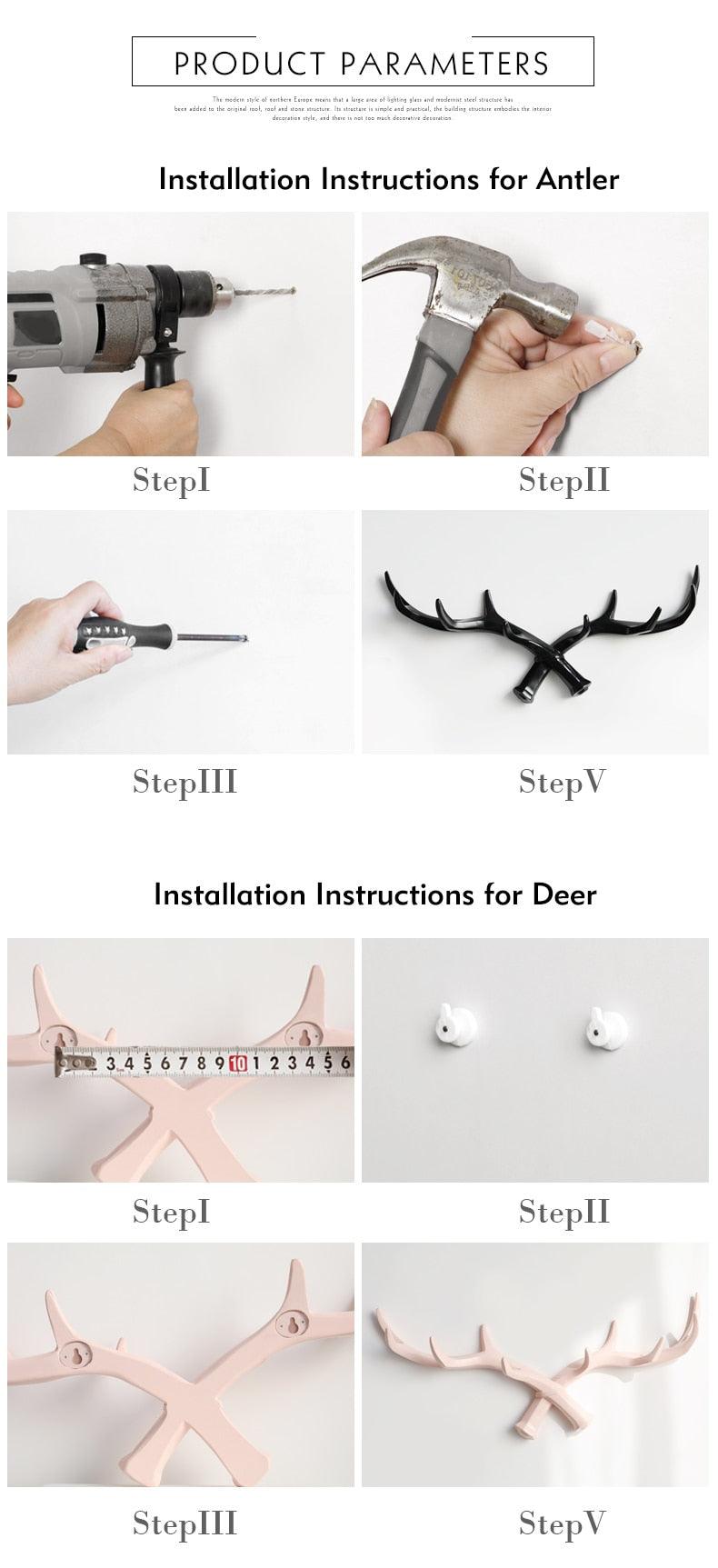 Antler Hangers - PAP Art Store