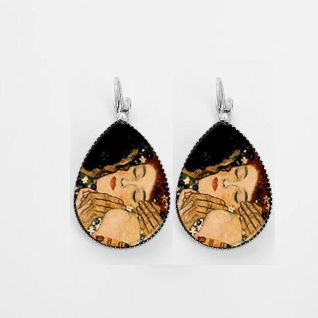 Klimt & Gogh Artworks Inspired Earrings - PAP Art Store