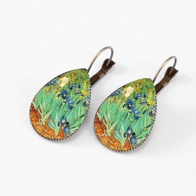 Klimt & Gogh Artworks Inspired Earrings - PAP Art Store