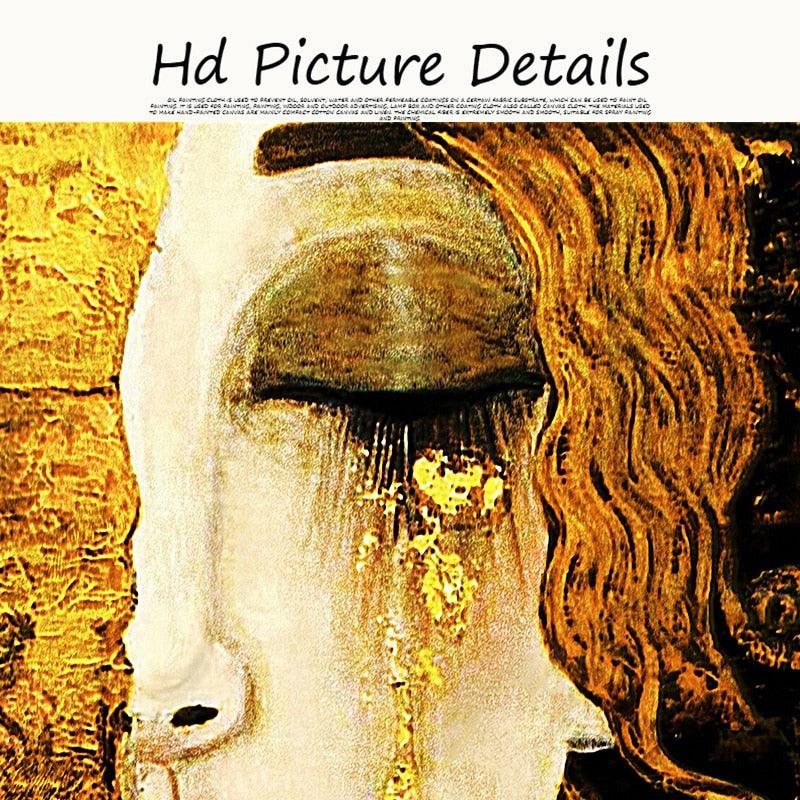 'The Golden Tear' Wall Art Print - Art Store