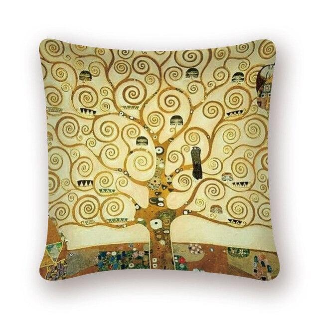 Gustav Klimt Decorative Pillowcases - PAP Art Store