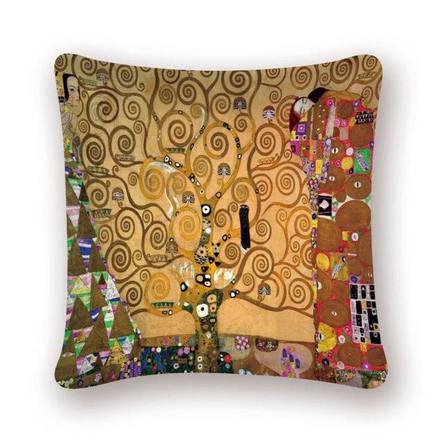 Gustav Klimt Decorative Pillowcases - PAP Art Store