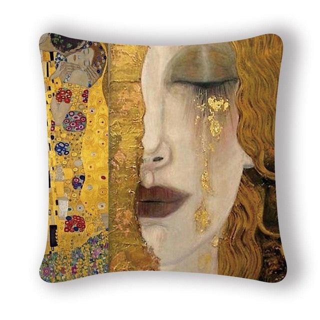 Gustav Klimt Decorative Pillowcases - PAP Art Store