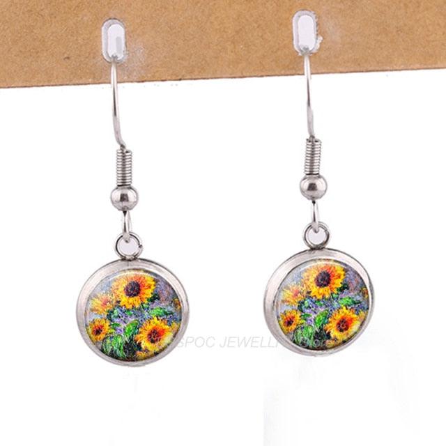 Van Gogh Artworks Dangle Earring - PAP Art Store