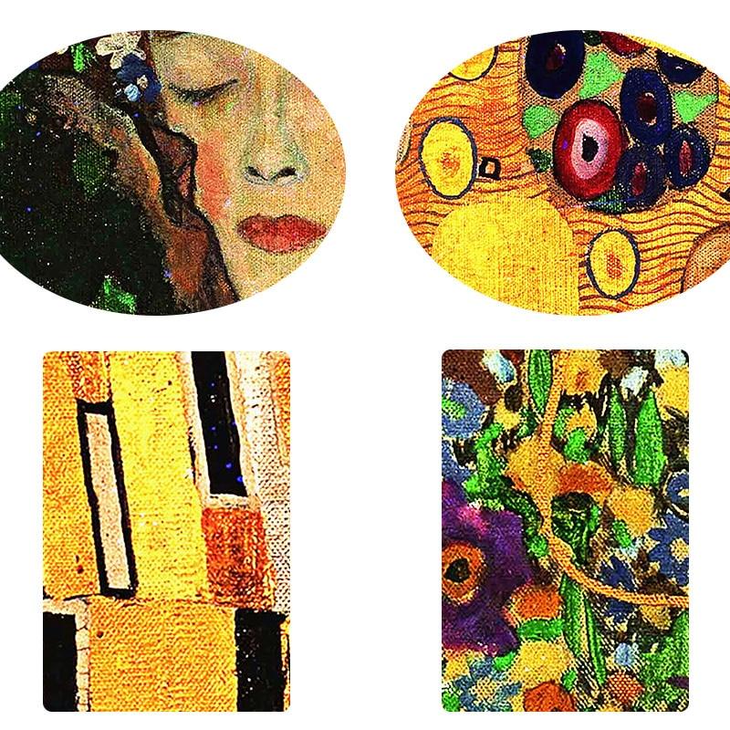 Klimt 'The kiss' Large Banner Wall Art Print - PAP Art Store