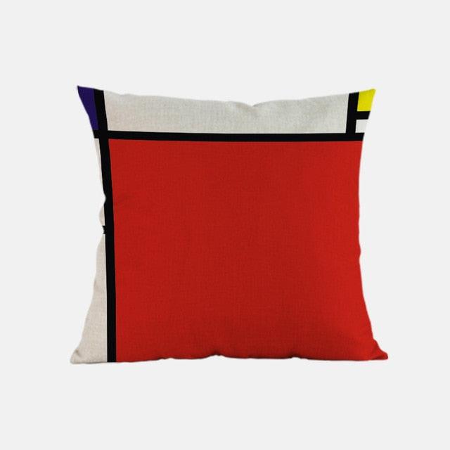 Piet Mondrian Decorative Pillow Case - PAP Art Store