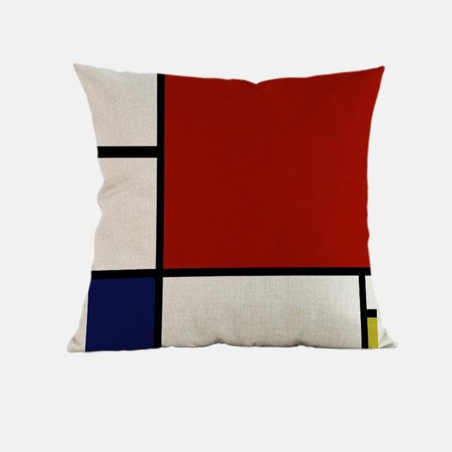 Piet Mondrian Decorative Pillow Case - PAP Art Store