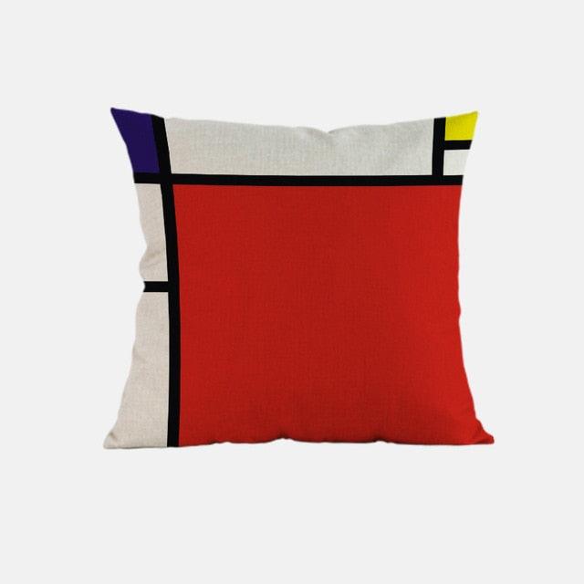 Piet Mondrian Decorative Pillow Case - PAP Art Store