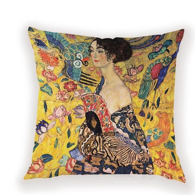 Gustav Klimt Decorative Pillowcases (More Artworks) - PAP Art Store