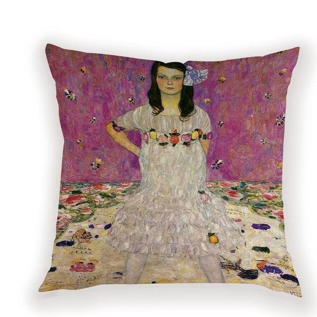 Gustav Klimt Decorative Pillowcases (More Artworks) - PAP Art Store