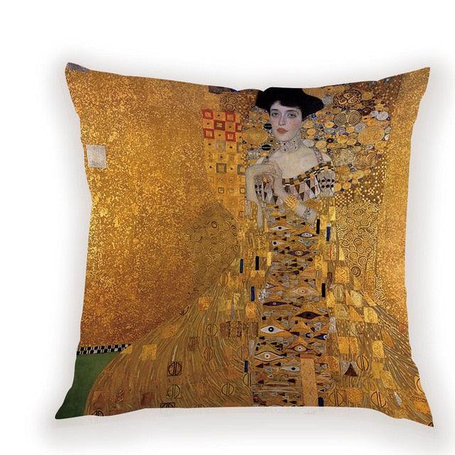 Gustav Klimt Decorative Pillowcases (More Artworks) - PAP Art Store