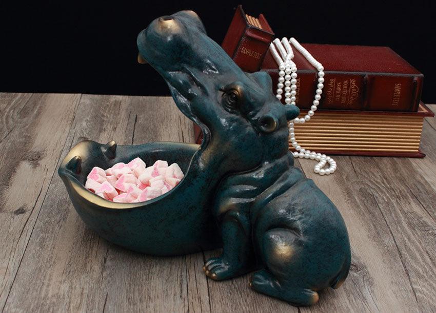 Functional Decor Hippo Figurine - PAP Art Store