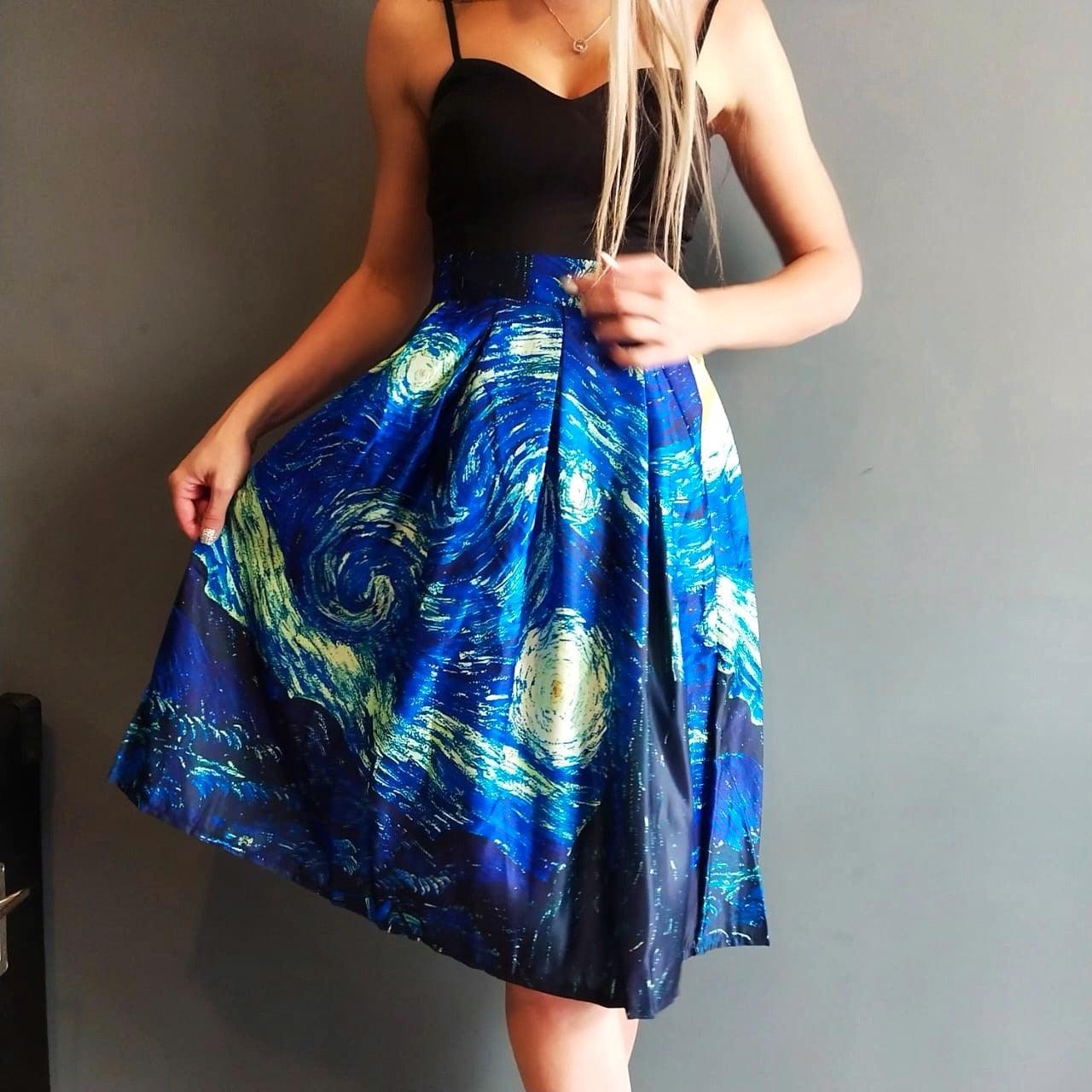 The Starry Night skirt - PAP Art Store