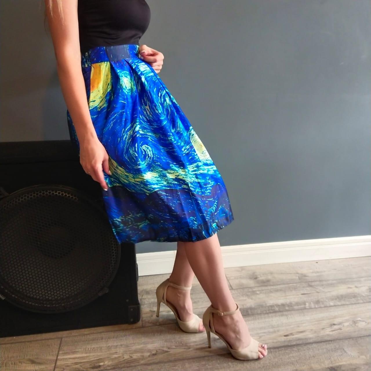 The Starry Night skirt - PAP Art Store