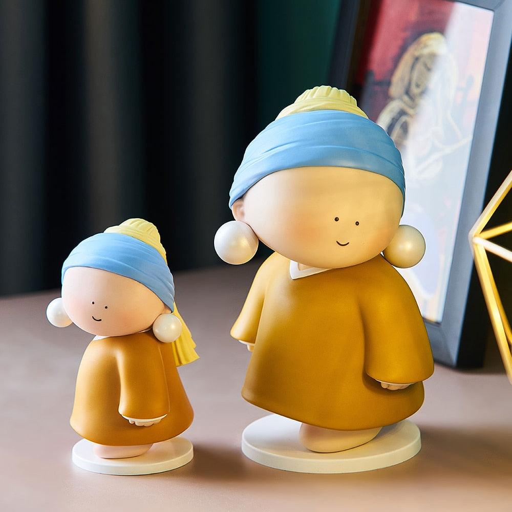 Famous Artwork Cartoon-ish Resin Sculpture - PAP Art Store