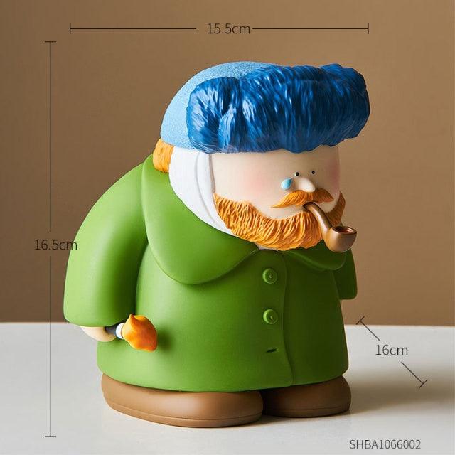 Famous Artwork Cartoon-ish Resin Sculpture - PAP Art Store