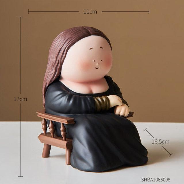 Famous Artwork Cartoon-ish Resin Sculpture - PAP Art Store