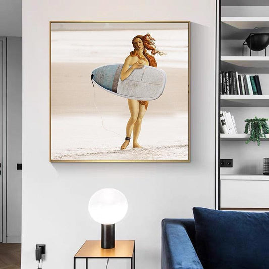 When Art Meets Real Life ft Venus Wall Art Prints - PAP Art Store