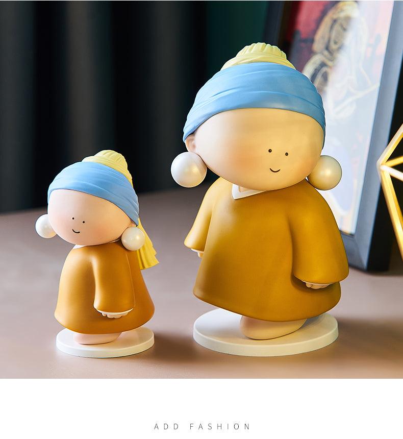 Famous Artwork Cartoon-ish Resin Sculpture - PAP Art Store