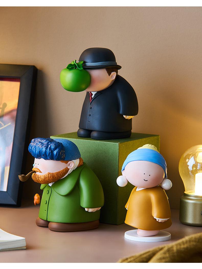 Famous Artwork Cartoon-ish Resin Sculpture - PAP Art Store