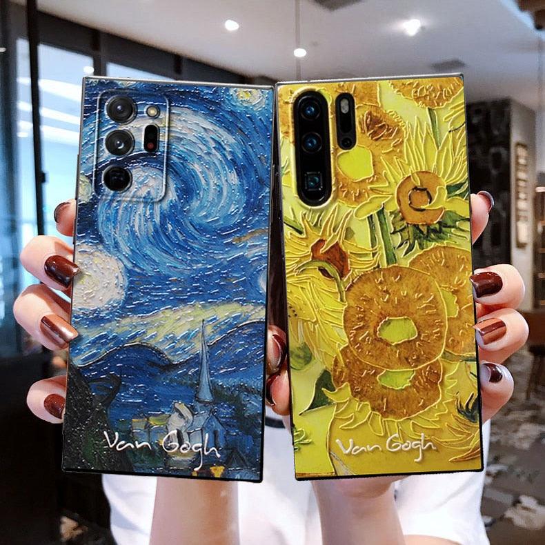 Samsung Note Series Van Gogh Embossed Case - PAP Art Store