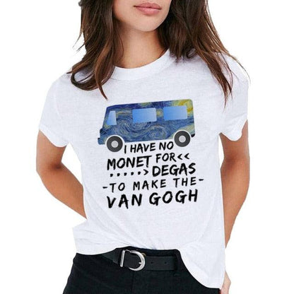 No Monet For Degas To Make The Van Gogh Shirt - PAP Art Store