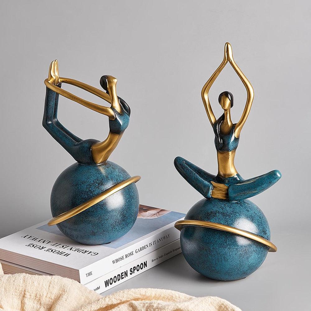 Modern Yoga Women Figurines - PAP Art Store