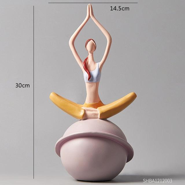 Modern Yoga Women Figurines - PAP Art Store