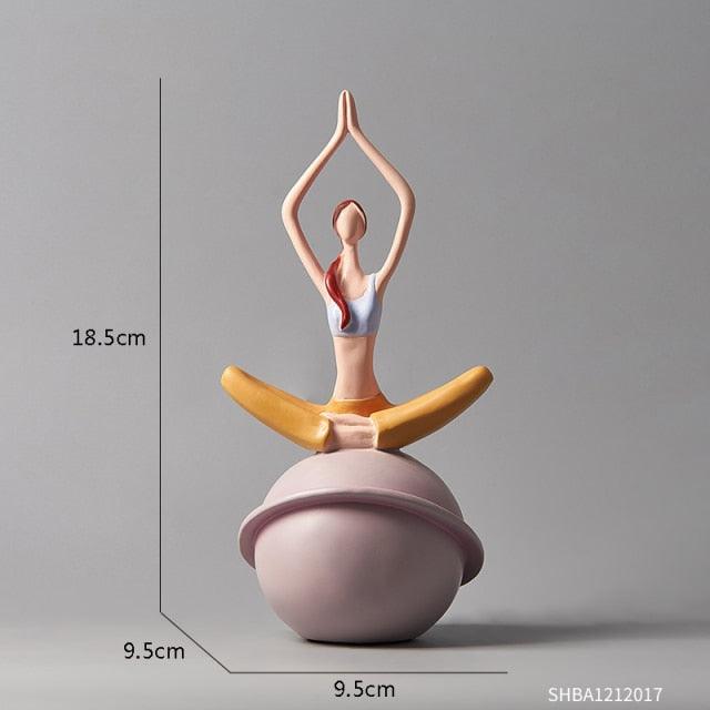 Modern Yoga Women Figurines - PAP Art Store