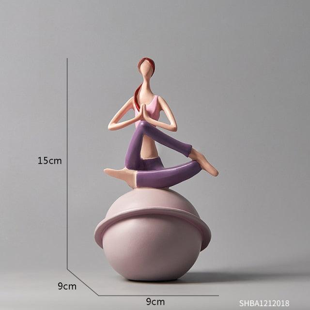 Modern Yoga Women Figurines - PAP Art Store