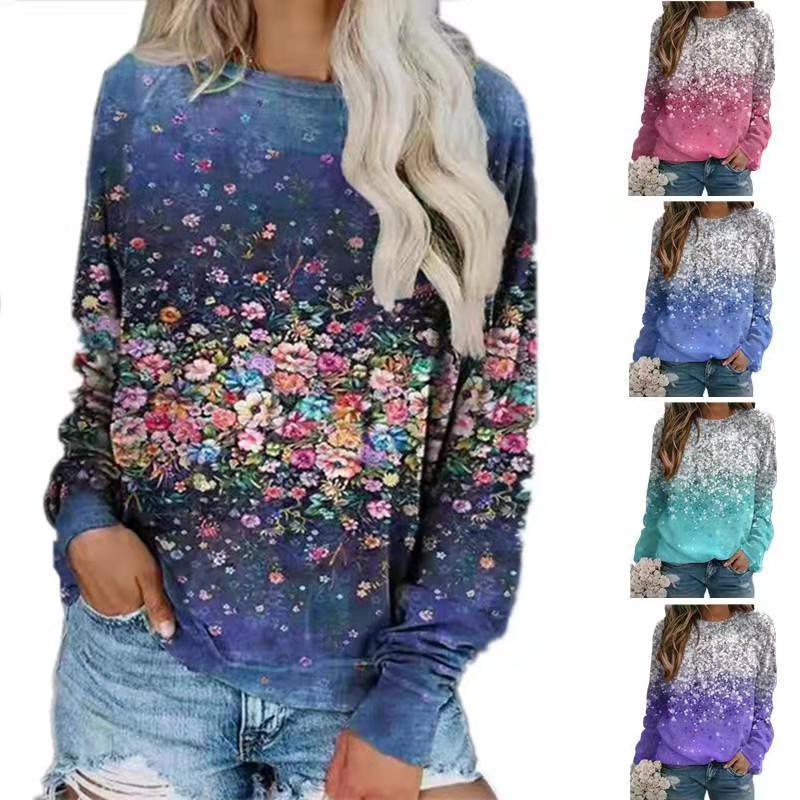 Floral-printed Full sleeve Sweatshirt - PAP Art Store