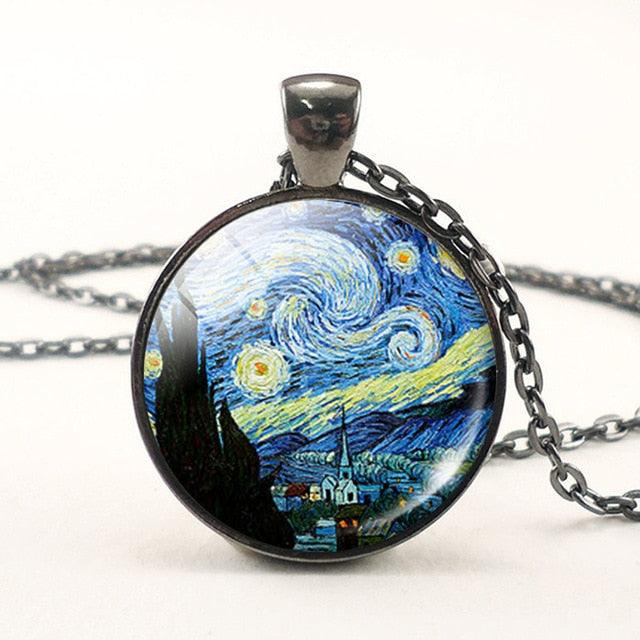 Vincent van Gogh Inspired Necklace - Art Store