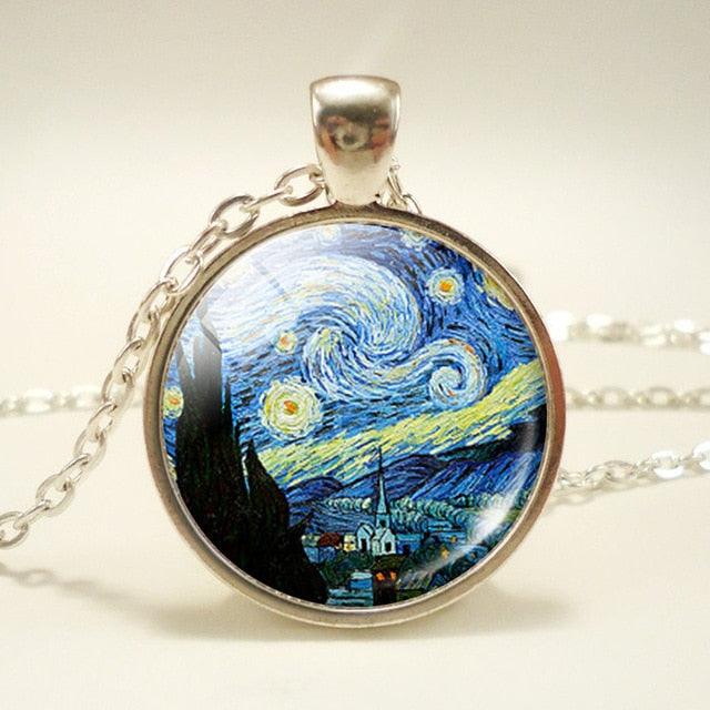 Vincent van Gogh Inspired Necklace - Art Store