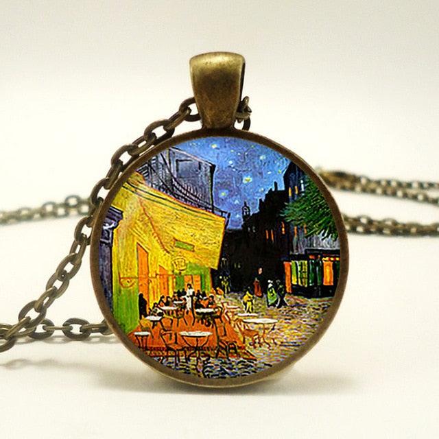 Vincent van Gogh Inspired Necklace - Art Store