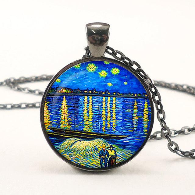 Vincent van Gogh Inspired Necklace - Art Store