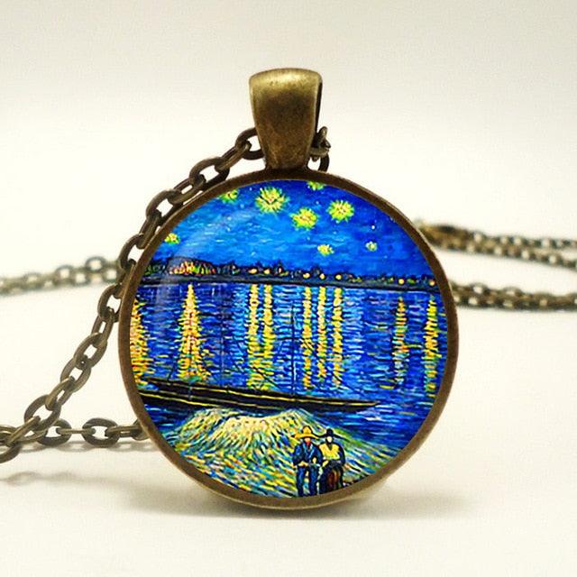 Vincent van Gogh Inspired Necklace - Art Store