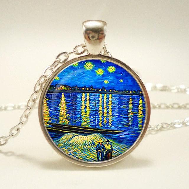 Vincent van Gogh Inspired Necklace - Art Store