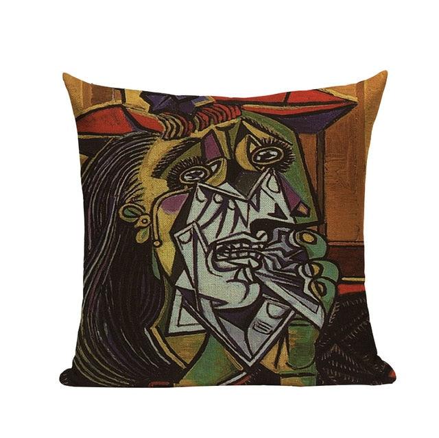 Cubism Artwork Inspired Cushion Covers - Art Store